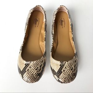 bass ballet flats